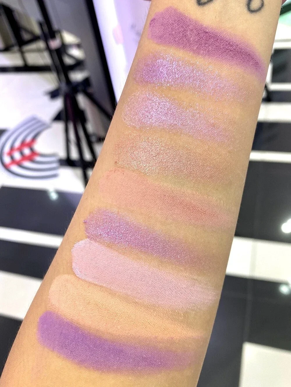 4PC🍇Face Need🍇BNIB LE HUDA Beauty LILAC EYE & PASTEL BRUSHES 4PC Face Set!HTF!